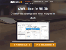 Tablet Screenshot of crossui.com